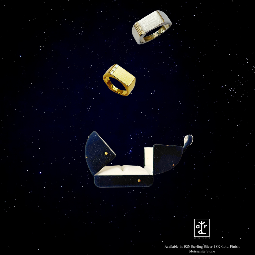 Carre d'amour · Gold/Silver Ring