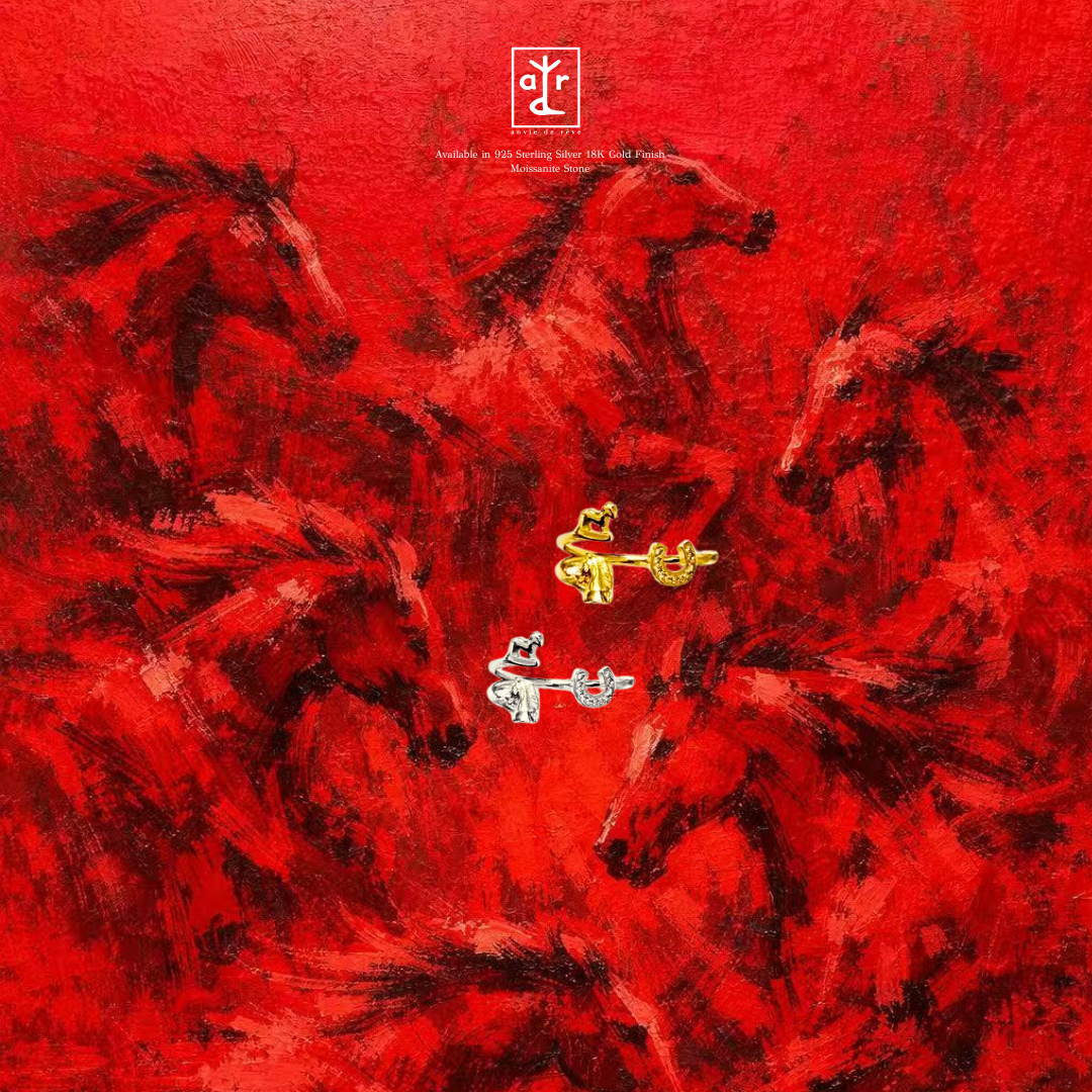 Cheval de Reve (Small) · Gold/Silver Ring