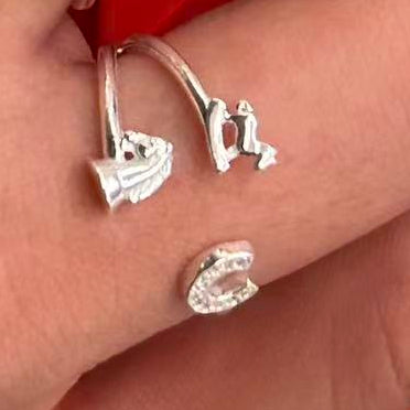 Cheval de Reve (Small) · Gold/Silver Ring