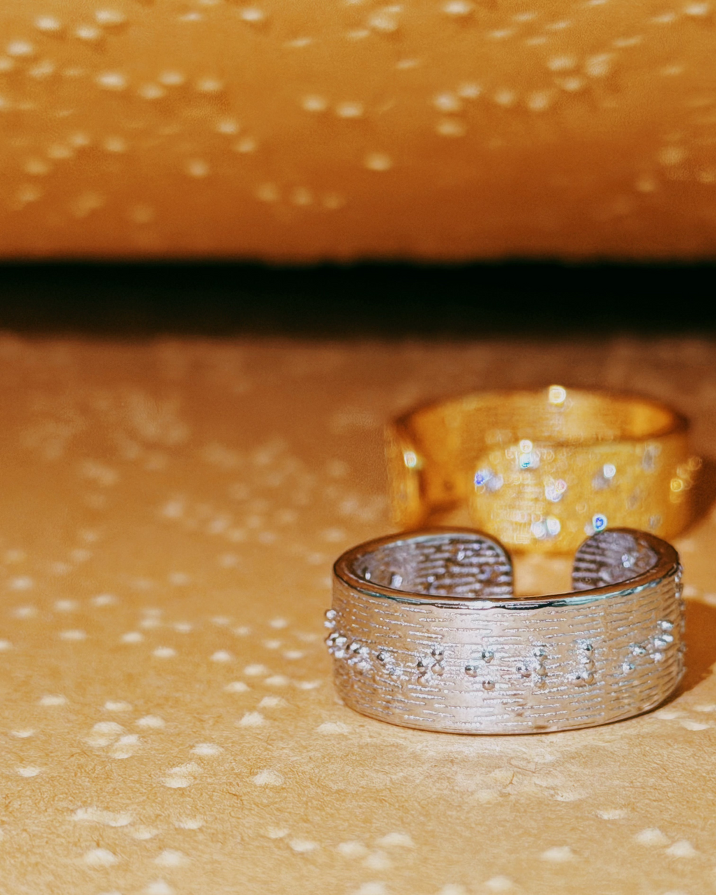 Ti protego · Gold Ring