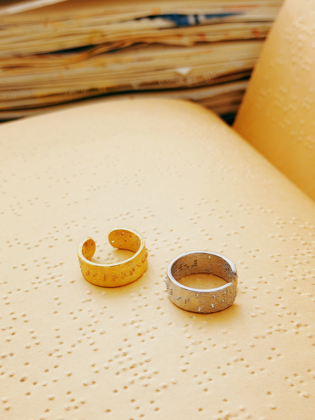 Ti protego · Gold Ring