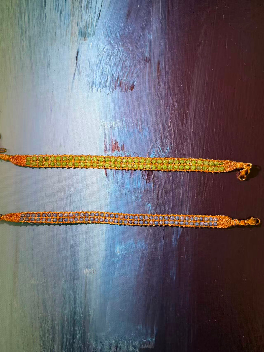 Cristal de Reve  · Gold Crystal Bracelet