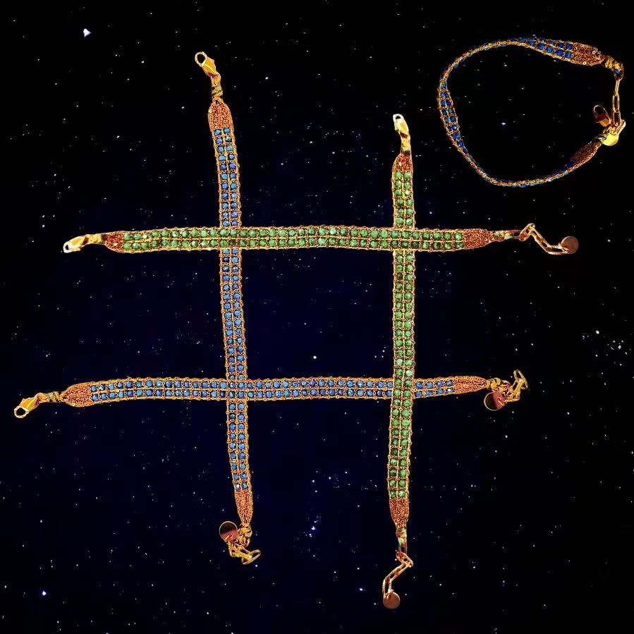 Cristal de Reve  · Gold Crystal Bracelet