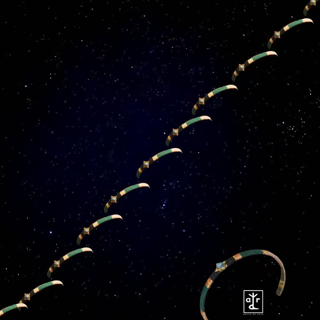 Astre de Reve · Handmade Gold Bracelet