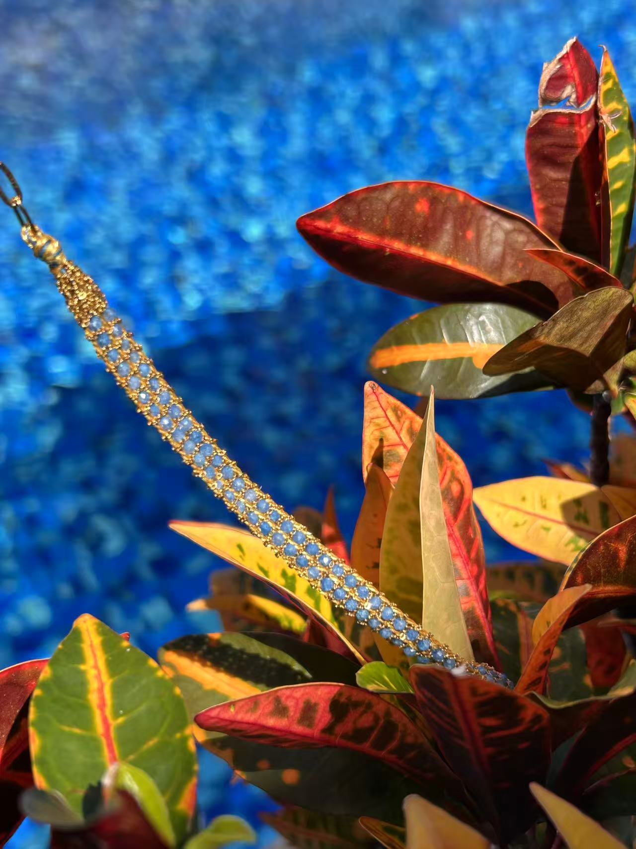 Cristal de Reve  · Gold Crystal Bracelet