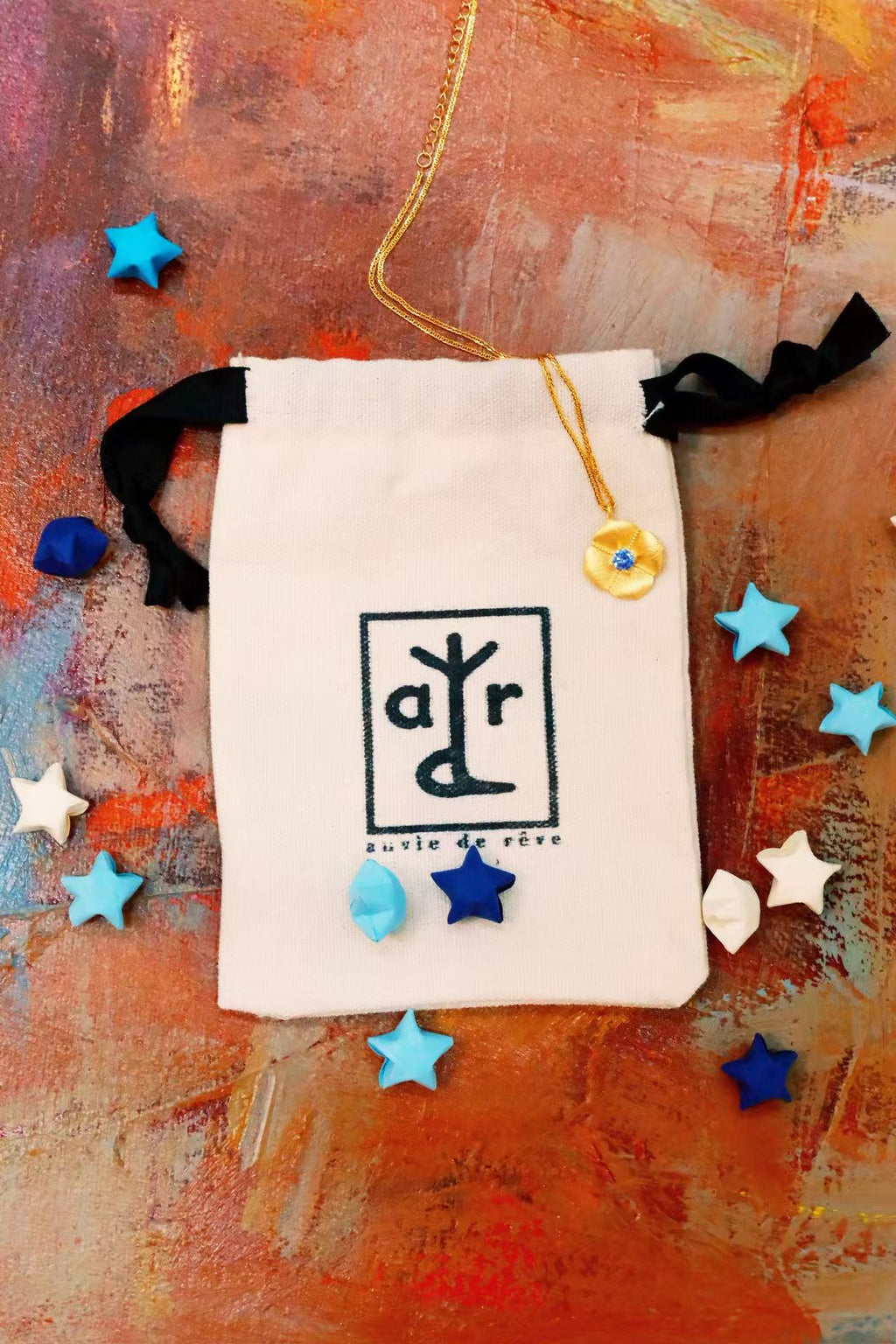 Fleur de Reve · Gold Necklace