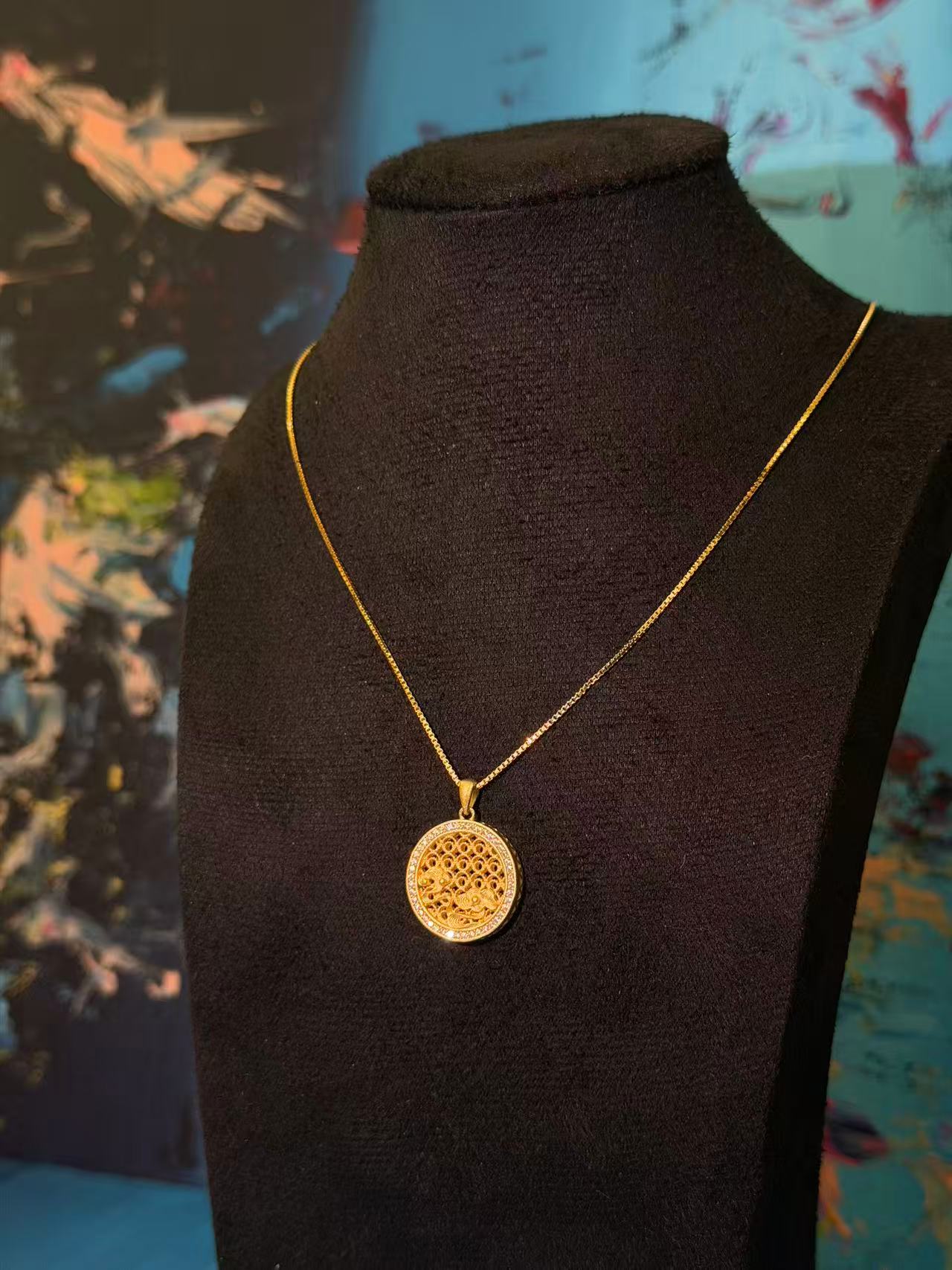 Harmonie de Rêve  · Gold and Silver Necklace