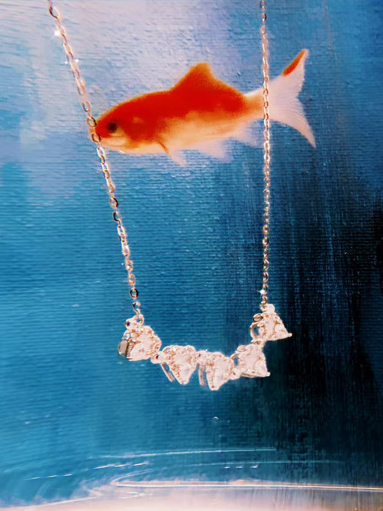 Clover de Reve Necklace · Magnetic Silver Necklace