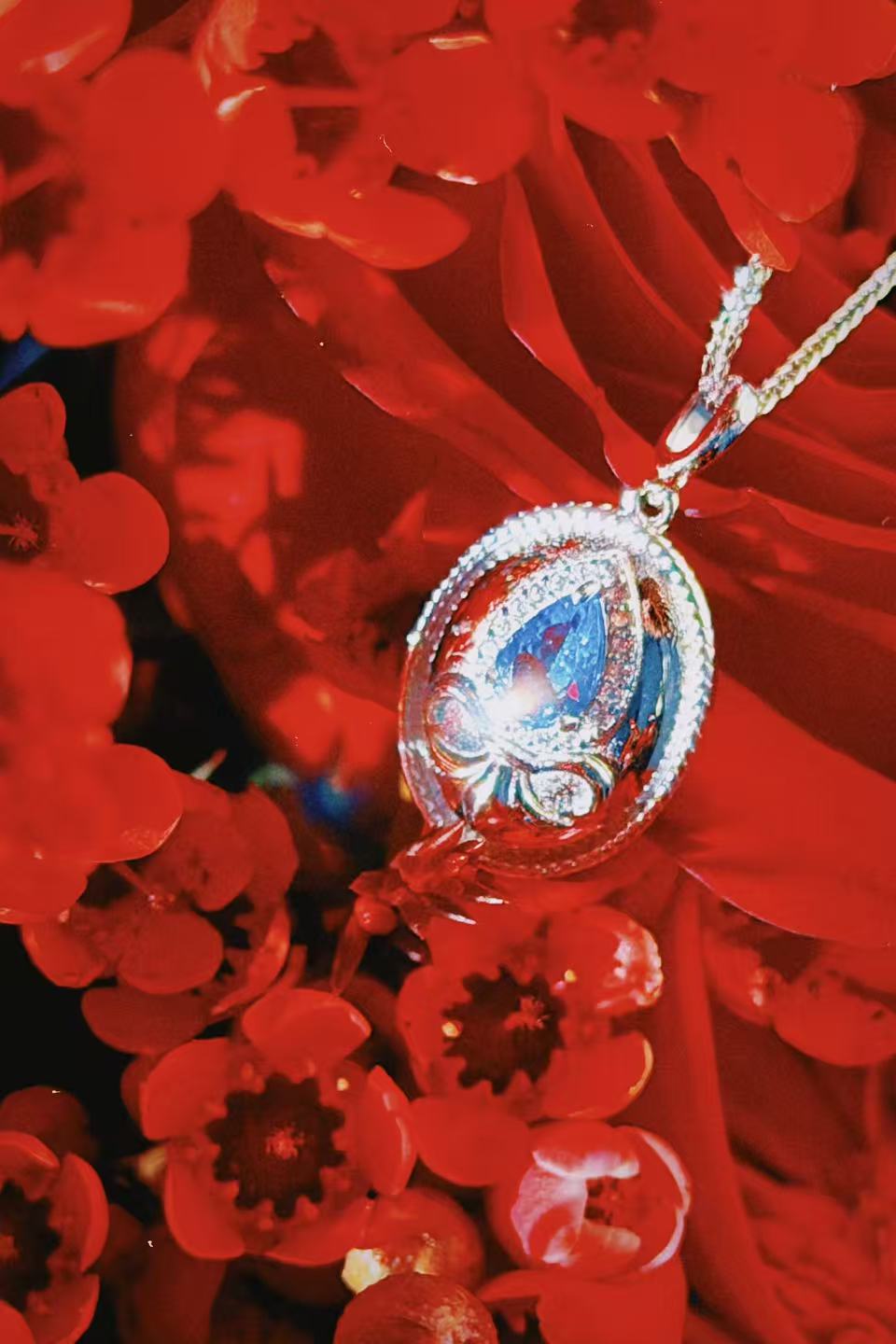 Fleur Royale de Reve · Silver Necklace