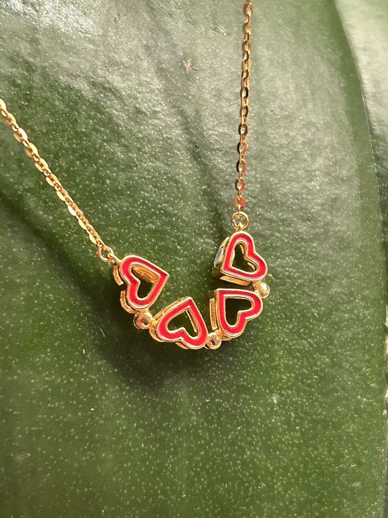 Reve d'Amour · Gold Crystal Bracelet