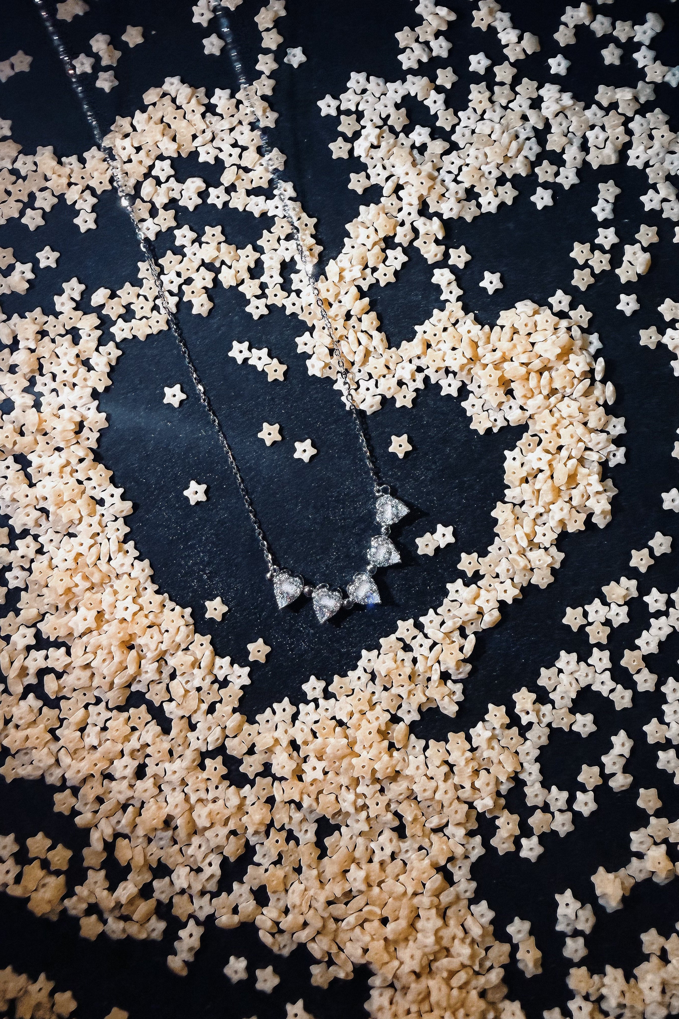 Clover de Reve Necklace · Magnetic Silver Necklace