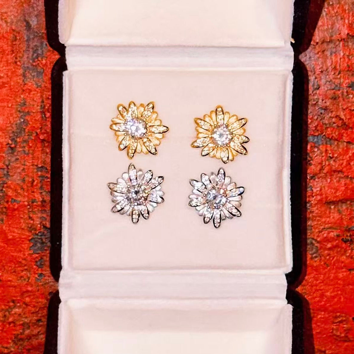 Eclat de Reve  · Gold/Silver Earrings