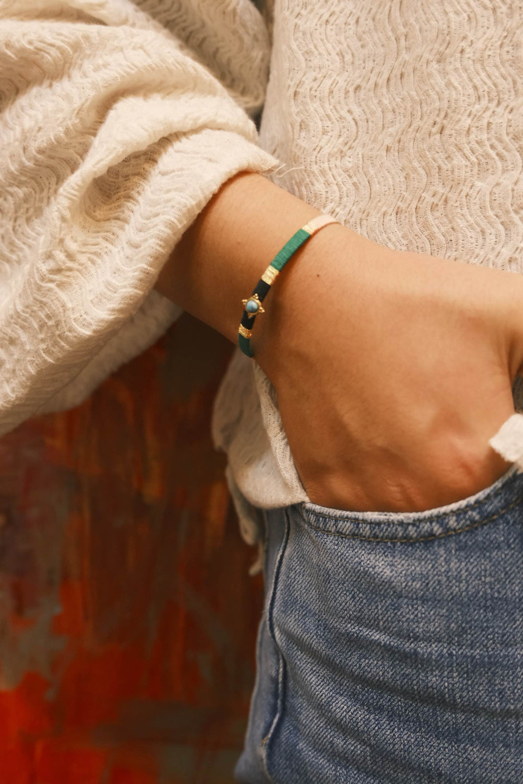 Astre de Reve · Handmade Gold Bracelet