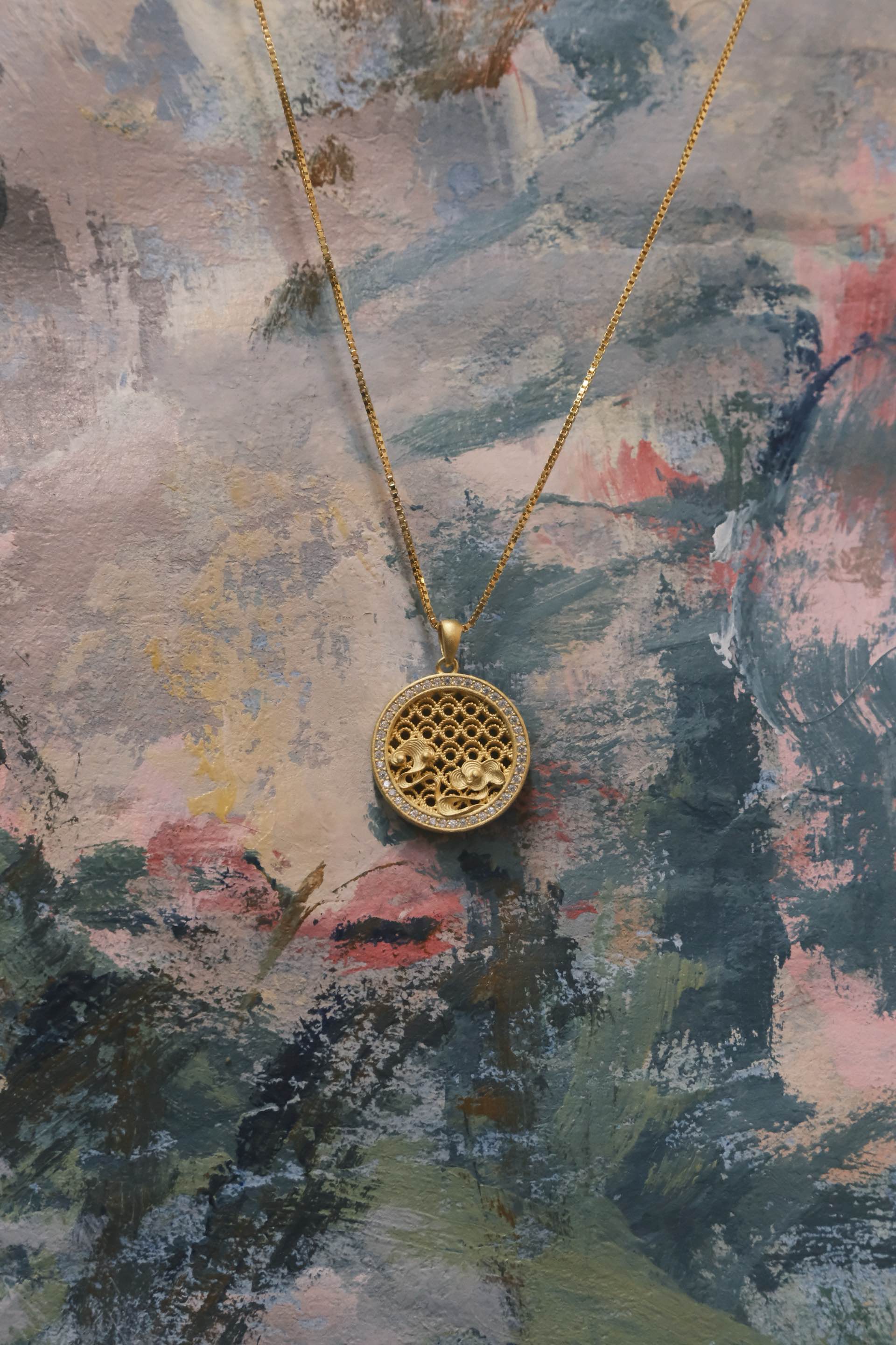 Harmonie de Rêve  · Gold and Silver Necklace