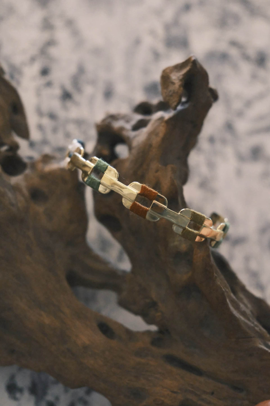 Trame de Reve · Handmade Gold Bracelet